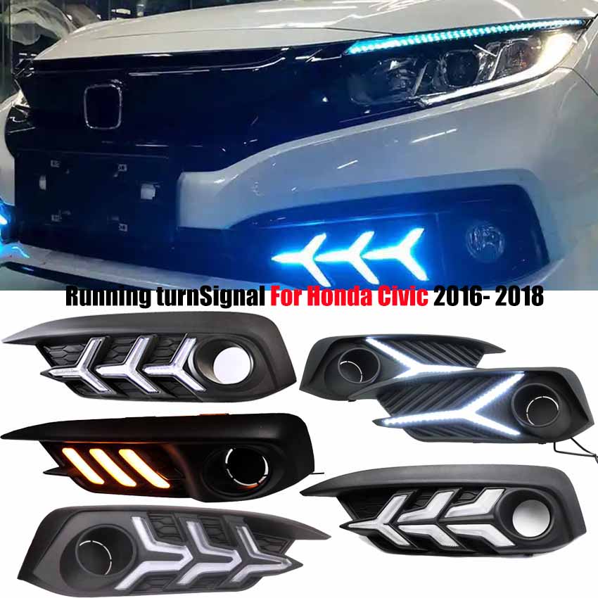 Car Accessories For Road Trip - Lampu LED kabut siang hari untuk