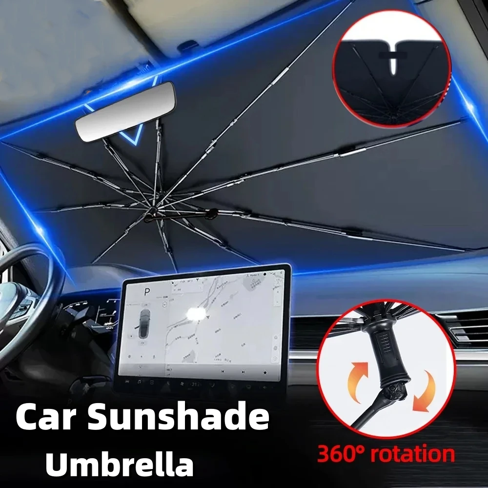 Car Accessories Gifts - Kaca Depan Mobil Pelindung Panas Insulasi