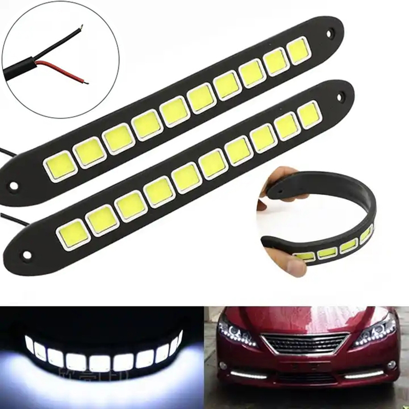 Car Accessories For Road Trip - Lampu LED mobil, 1/2 buah DRL