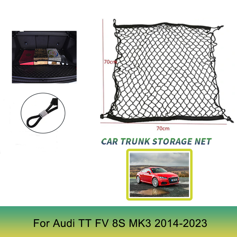 Car Cargo Net Trunk - 4 kait 70x70 CM jaring bagasi