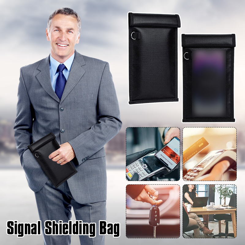 Tas perisai penghalang sinyal  - Car Key Signal Blocker ulasan dan harga