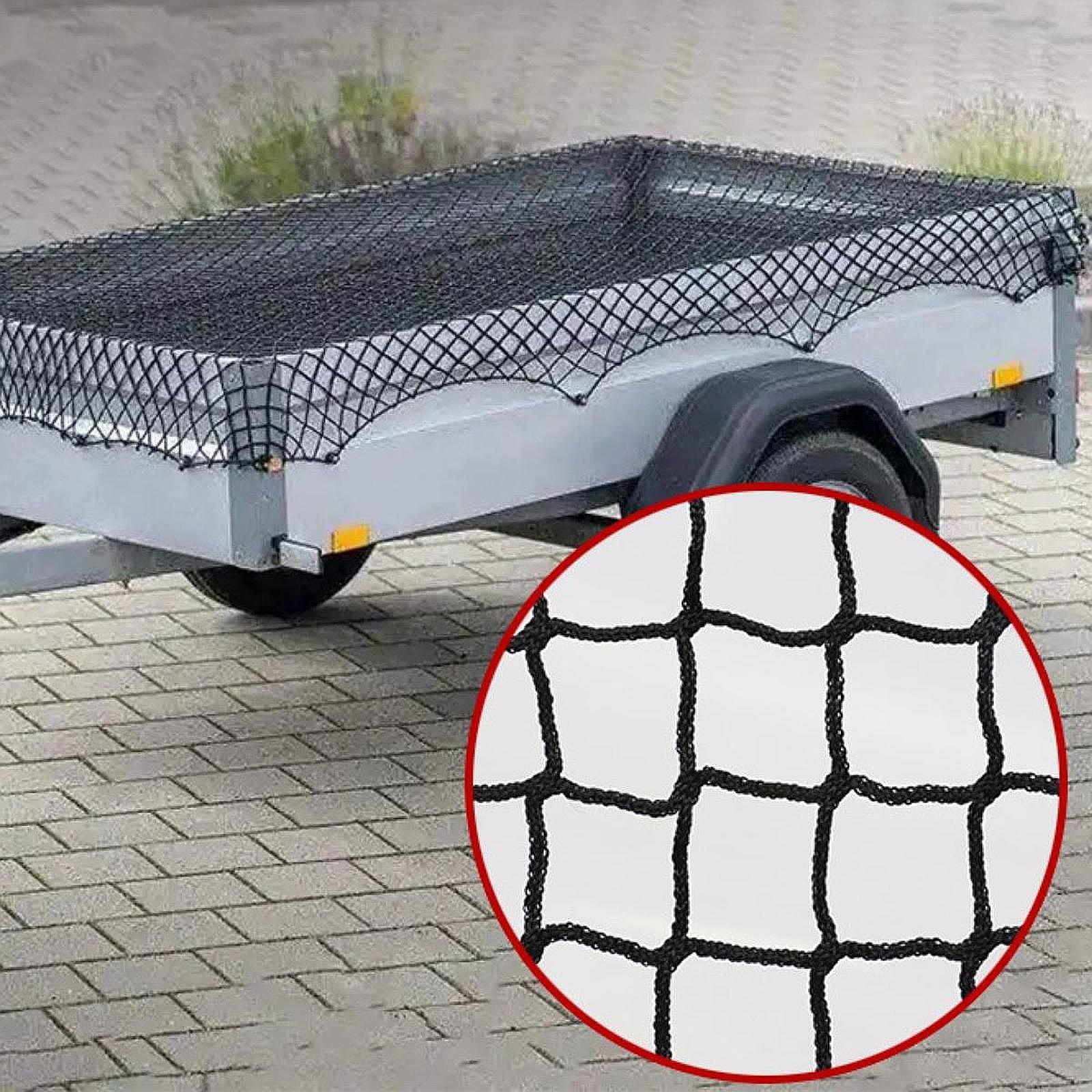 Jaring Kargo Trailer Hitam Ser - Car Cargo Net Trunk ulasan dan harga