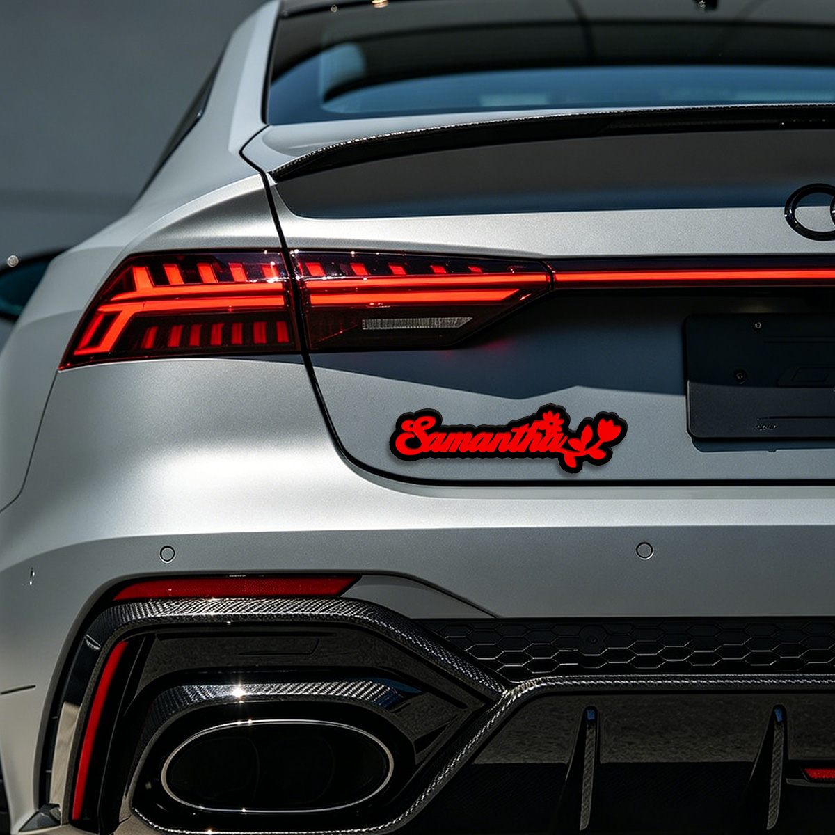Stiker Mobil Bergaya Floral, S - Car Accessories Gifts ulasan dan harga