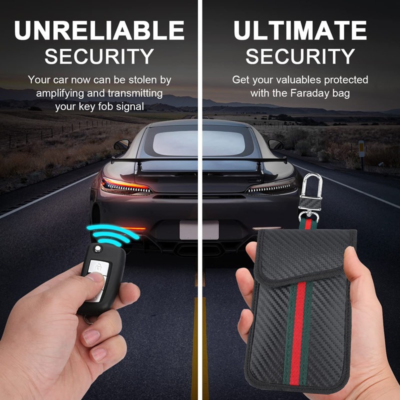 Tas Pemblokir Sinyal Kunci Mob - Car Key Signal Blocker ulasan dan harga