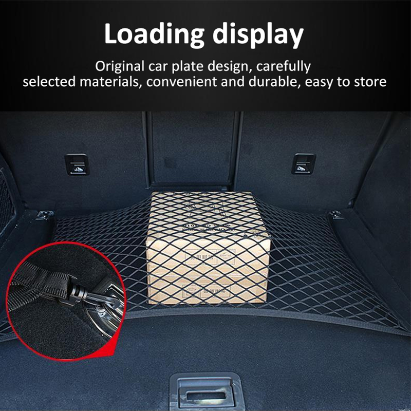 Jaring Bagasi Belakang Mobil U - Car Cargo Net Trunk ulasan dan harga