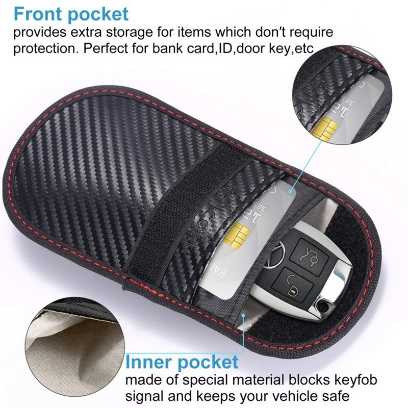 Sarung kunci mobil RFID pelind - Car Key Signal Blocker ulasan dan harga