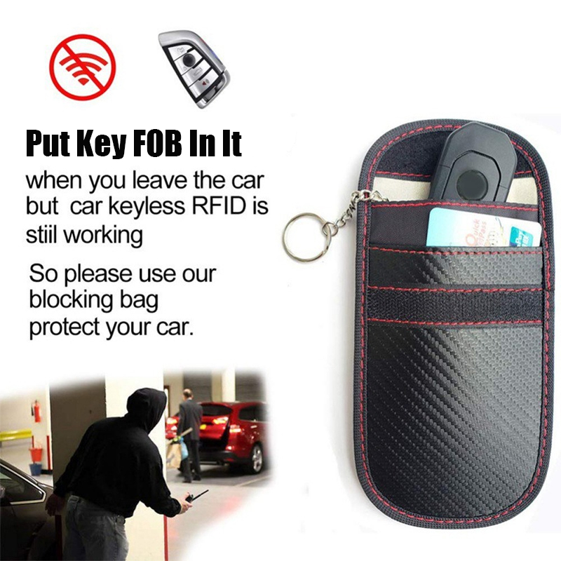 Sarung kunci mobil RFID pelind - Car Key Signal Blocker ulasan dan harga