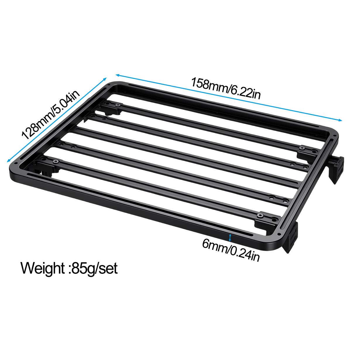 1/10 Rak Atap Aluminium CNC RC - Car Accessories Roof Rack ulasan dan harga