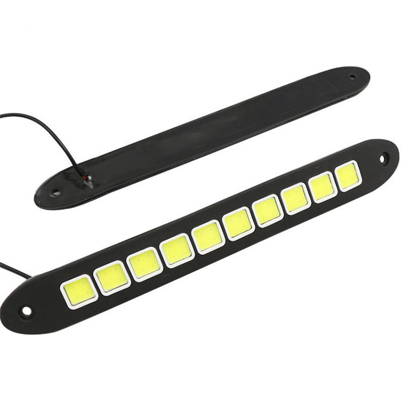 Lampu LED mobil, 1/2 buah DRL  - Car Accessories For Road Trip ulasan dan harga