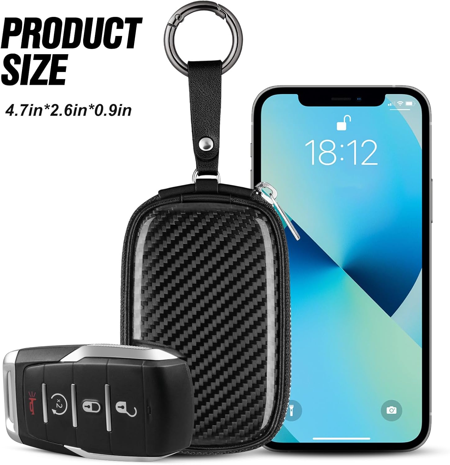 Kantong Tas Fob Kunci Universa - Car Key Signal Blocker ulasan dan harga