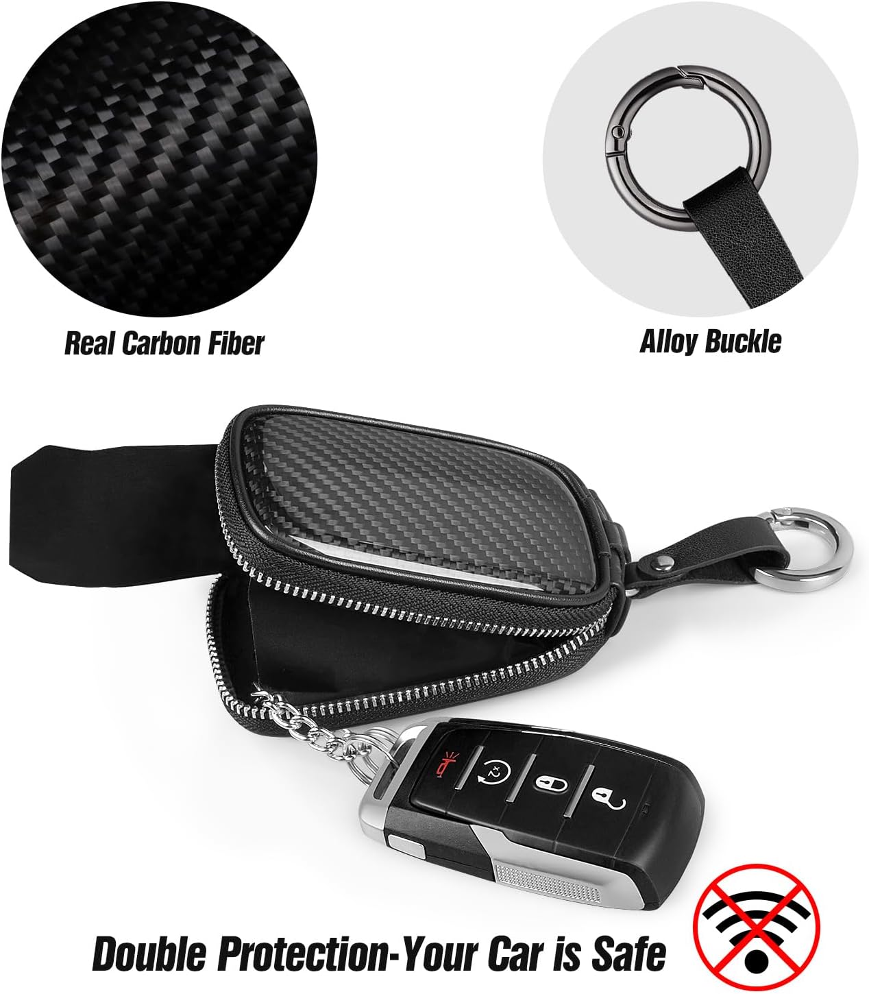 Kantong Tas Fob Kunci Universa - Car Key Signal Blocker ulasan dan harga