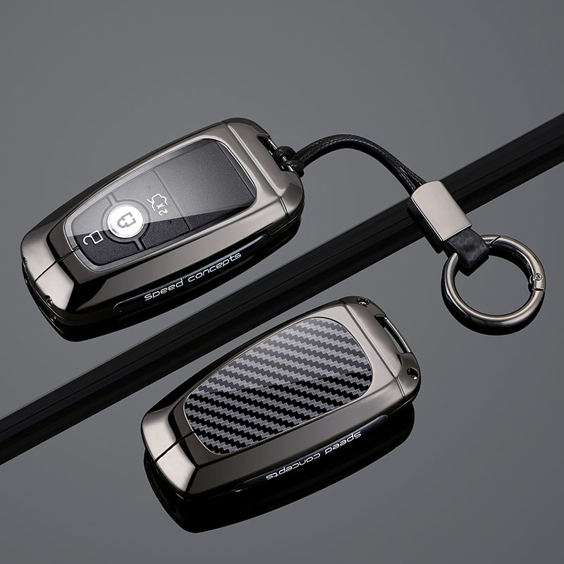 Casing Kunci Mobil Serat Karbo - Car Key Signal Blocker ulasan dan harga